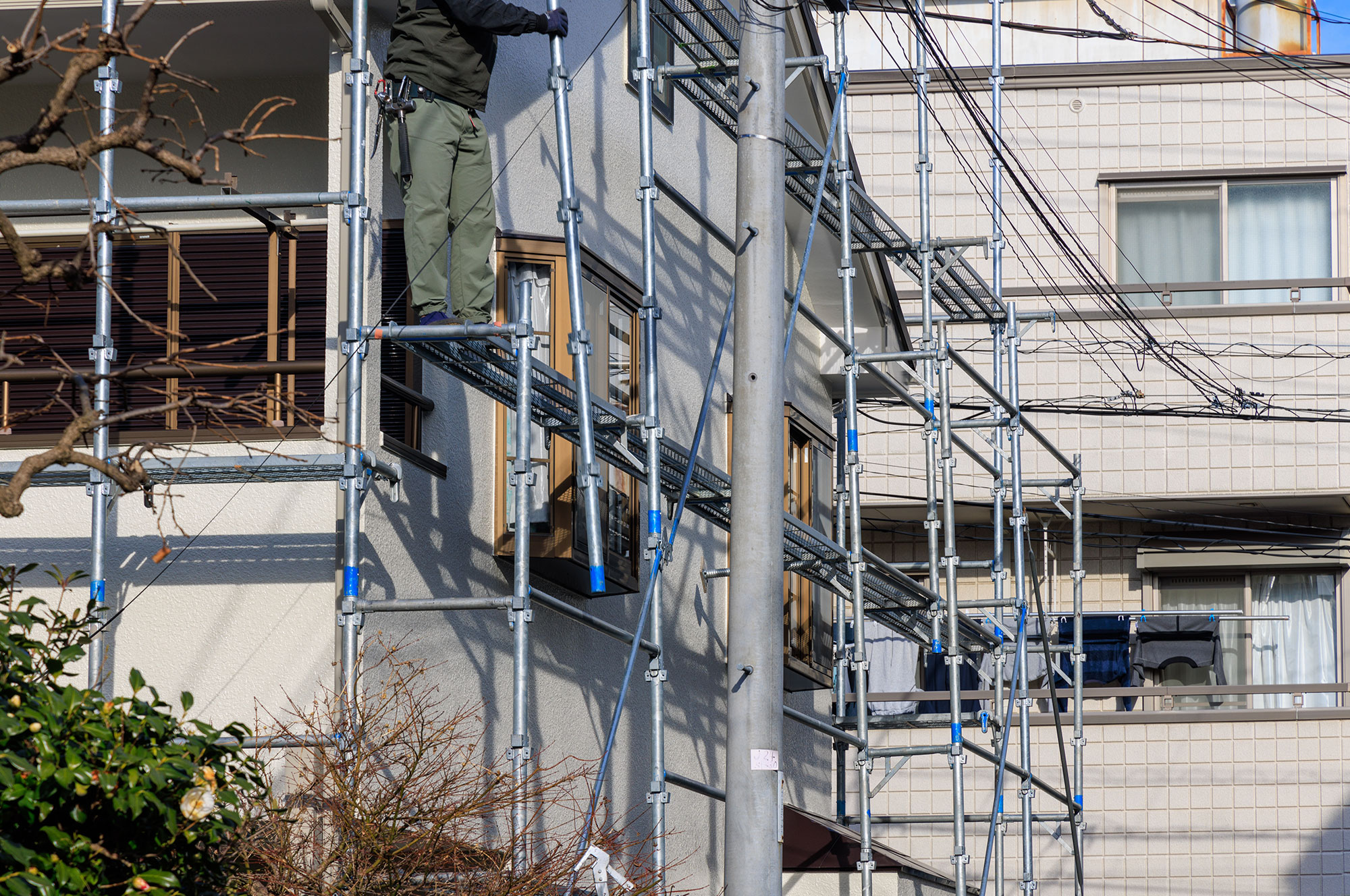 クサビ式足場施工付きリース